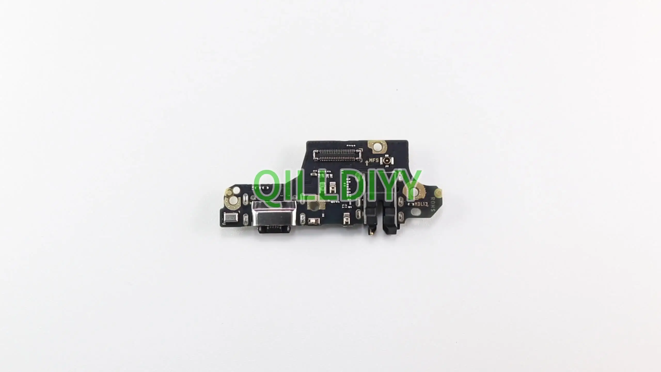 SRJTEK Voor Xiaomi Poco X3 NFC Dock Connector Vervanging Poco X3 NFC Opladen Poort M2007J20CG Hoofdtelefoon Poort M2007J20CT met Microfoon/Audio Jack/Antenne Vervanging Reparatie Kits