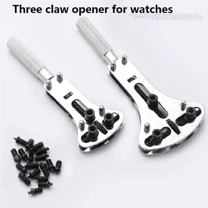 

Watch opener Three claws Remove the back cover and replace the battery Watch opener Watch repair tool cap opener