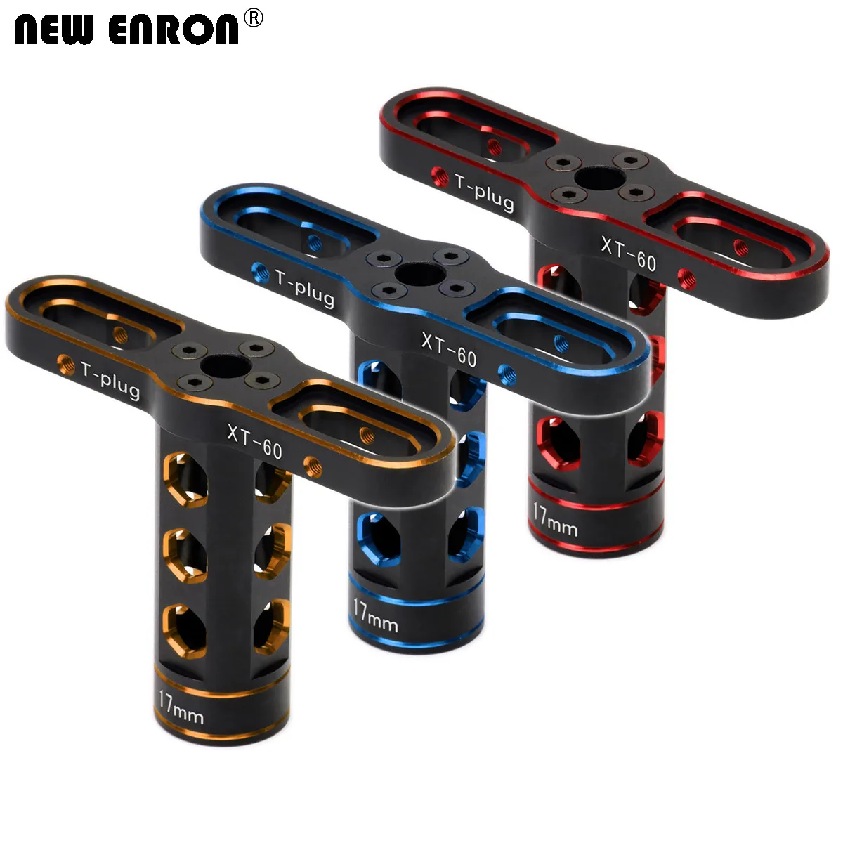 Nuovo Enron Wheel Hex Nuts Sleeve Wrench Tool 17Mm Per 1/8 Off-Road 1:8 Rc Car Monster Truck Traxxas X-Maxx Summit E-Revo Arrma