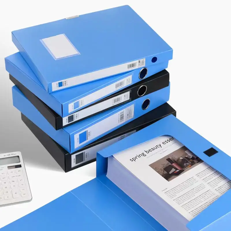 File Folder A4 Standing Test Paper Bag Data Storage Bag Student Folder School Office Supplies Stationery Document File Box Desk Organizer