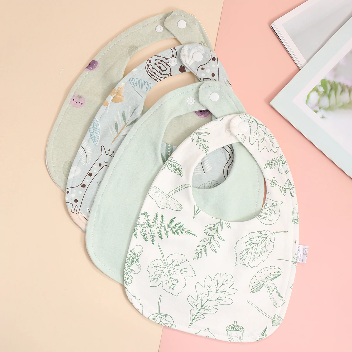 Baberos De Algodón Para Bebés Pequeños Para Niños Y Niñas | Meses sin interés