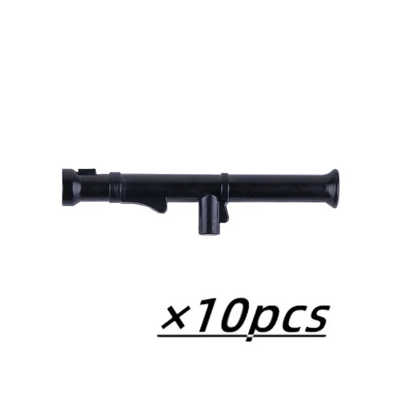 Military Weapons Miniature Set: Light Machine Guns & Soldier Accessories Building Blocks