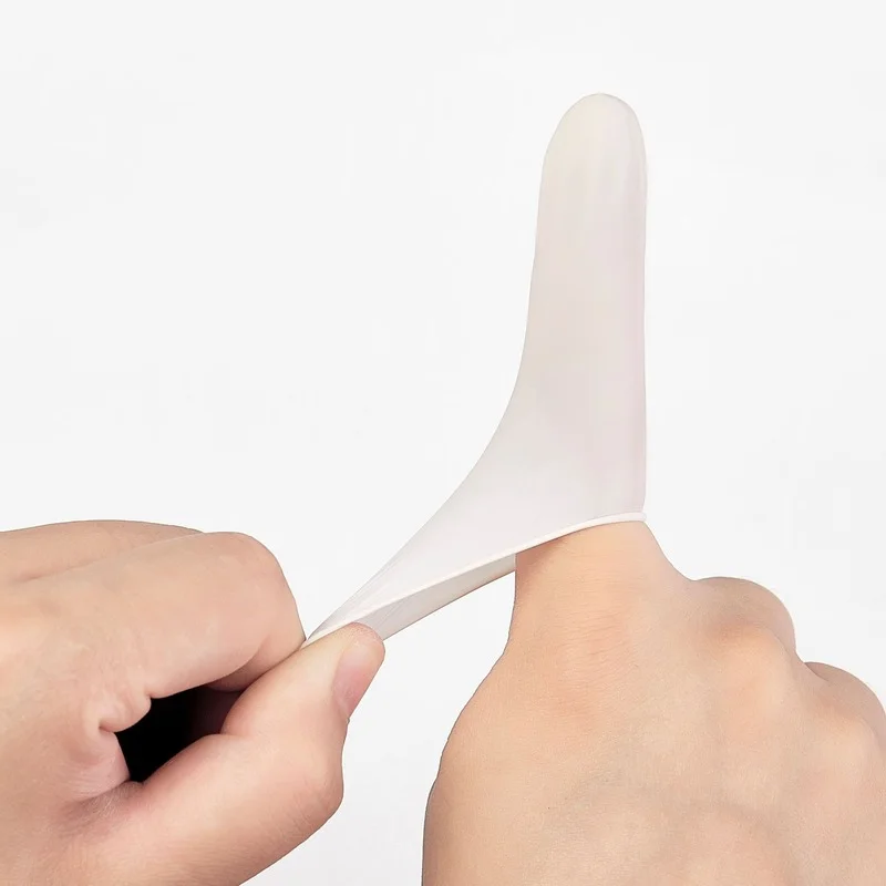 일회용 파우더 프리 산업용 전자 라텍스 손가락 끝 보호대 장갑, 시계 제조 키트용 시계 수리 도구, 100 개, 50 개, 30 개