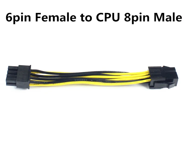 12v cpu eps cabo adaptador de conector de alimentação