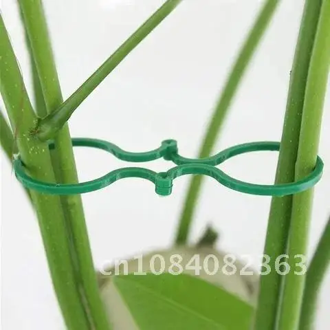 

20/50/100PCS Plant Garden Clip Twist Ties Support Multi-Use Flowery Branch Stalk Tomato Fixing Accessories