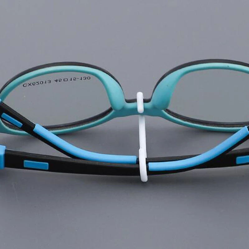 2pcs Practical Put Easy Firm White Plastic Hook Eyeglasses Frame Fixed Bulletproof for Sunglasses Accessories