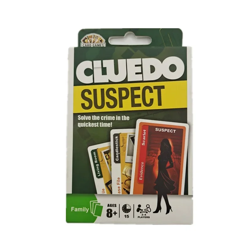 Cluedo Card Game Classic Mystery Game Vrije Tijd En Entertainment Multiplayer Interactieve Kaarten