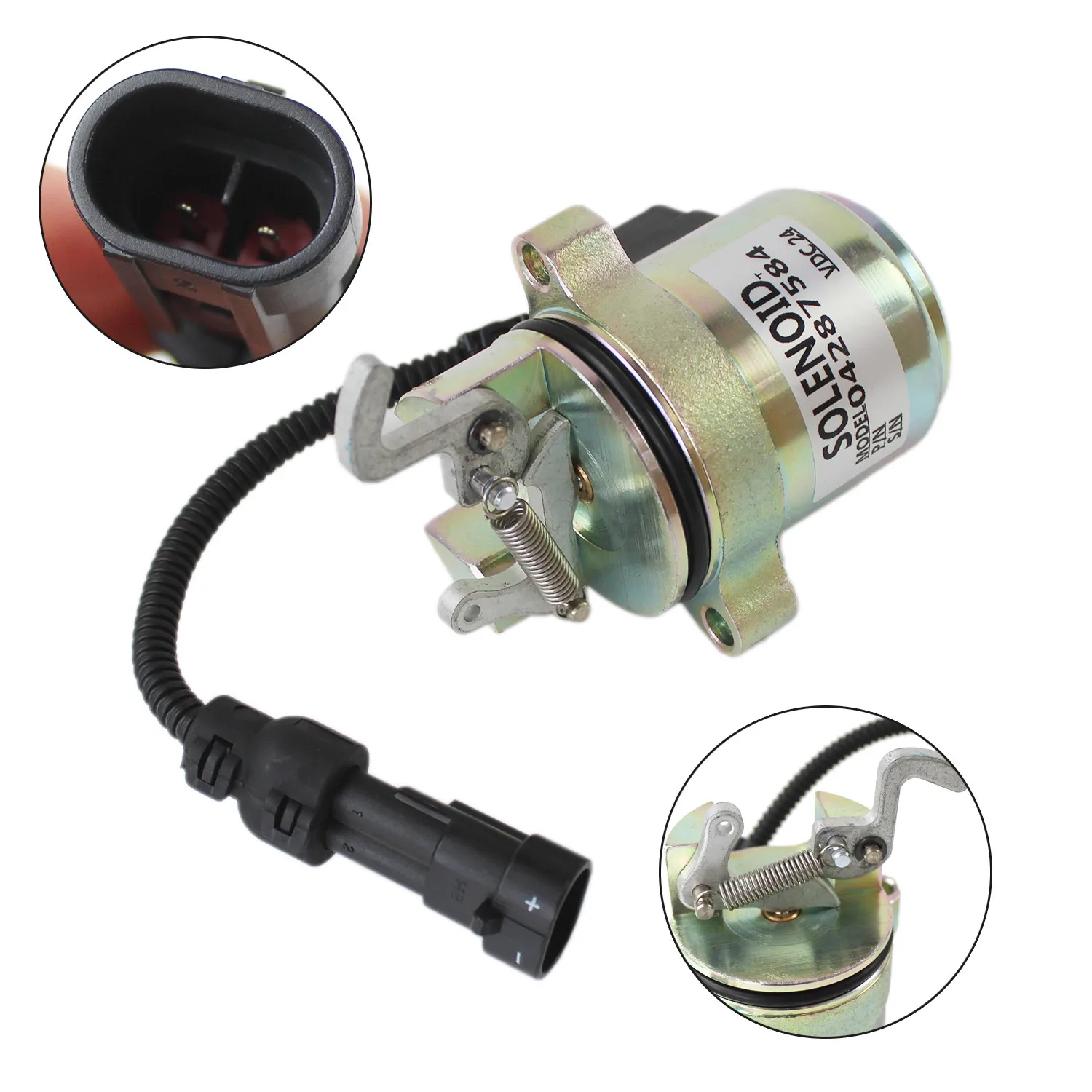 

24V New Shutdown Solenoid Device 04287584 0428-7584 Fit forr Deutz 1011 2011