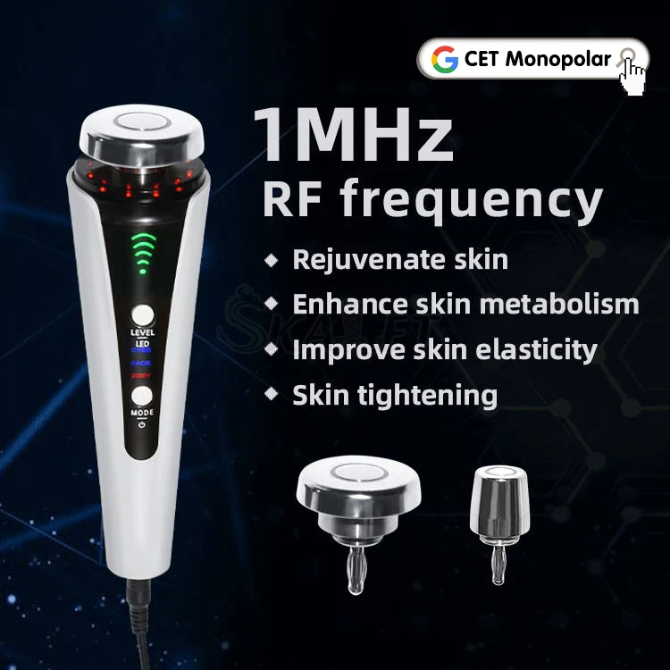 

Portable 448KHz RF Wrinkle Management Device with 750mm Wavelength Red Light