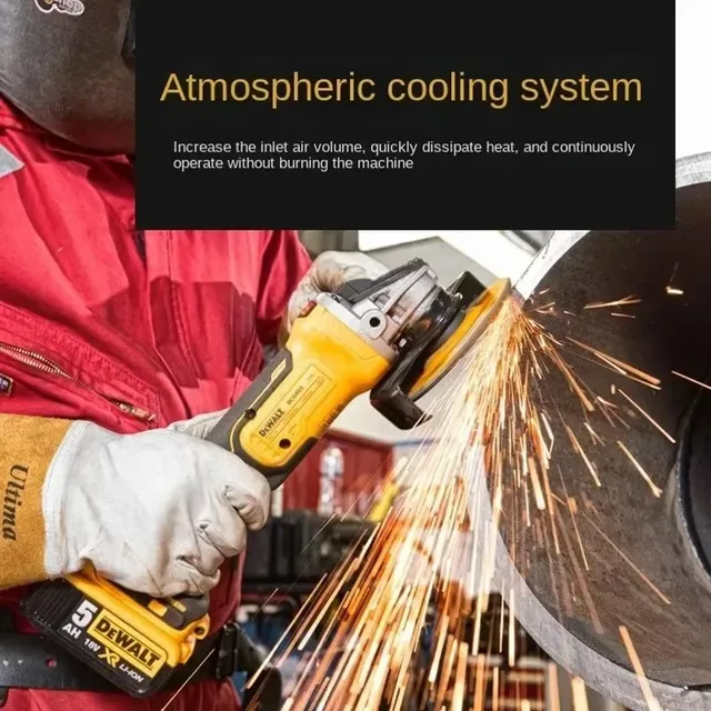 DEWALT DCG405&DCG406 125mm brushless flat head angle grinder bare machine tool cutting machine 20V lithium battery 3
