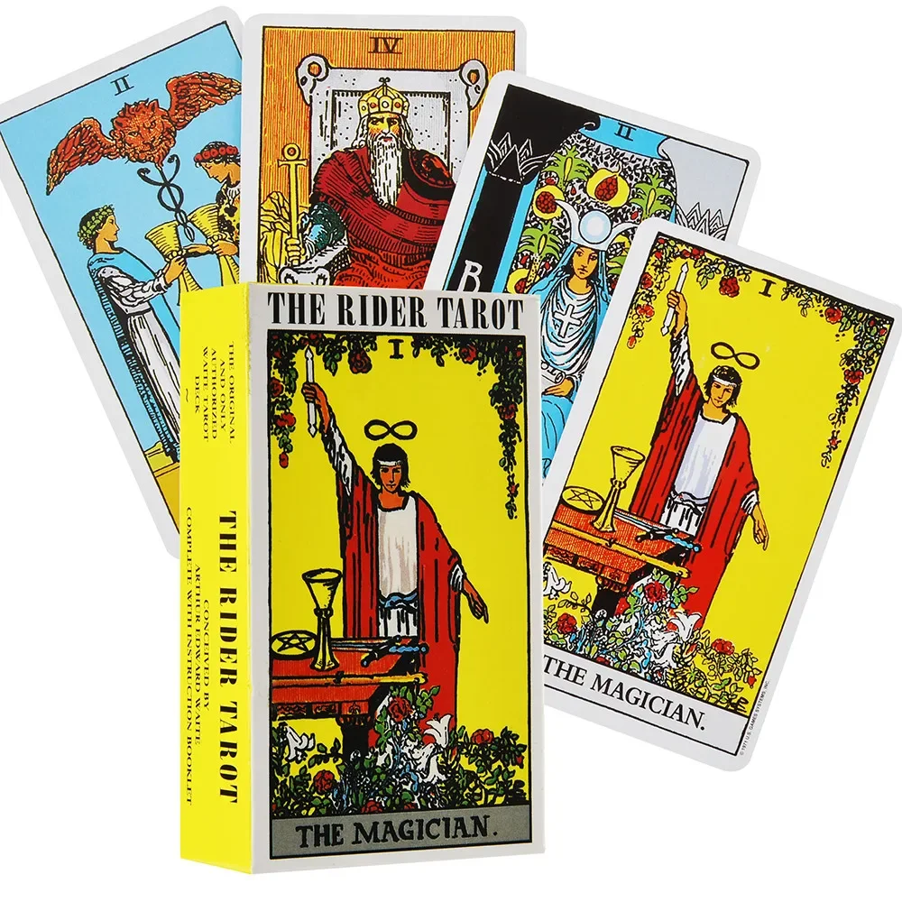 

Rider Tarot Cards for Divination Personal Use Tarot Deck Full English Version Oracles Deck for Women Girls Board Game Hot Sell