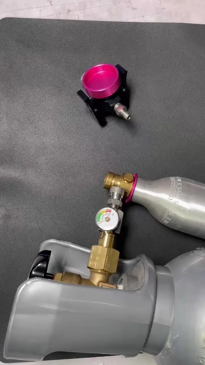 Adaptateur de recharge de bouteille de CO2 - SALUTUYA - G1/2 - Laiton