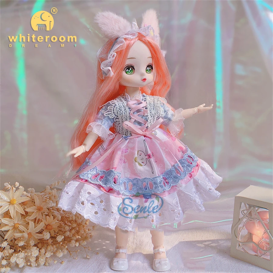 Poupée BJD 30cm 1/6 Avec Robe – SISON BENNE, Cadeau Enfant