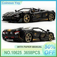 IN STOCK 1:8 MOC Sport Racing CAR Model 720S With Motor 10625 Building Block Bricks Puzzle DIY Toys For Children Christmas Gifts 1