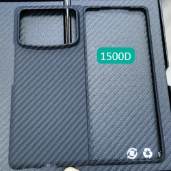 Premium Ultra - Thin Real Carbon Fiber Aramid Case for MIX Fold 4 (Black 1500D)