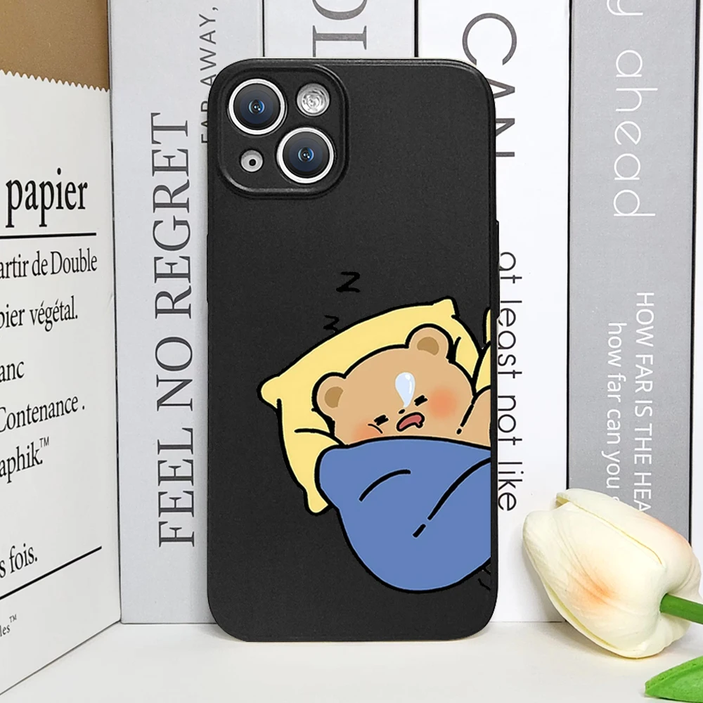 Cartoon Rabbit Bear Paired Couple Phone Case for IPhone 11 12 13 15 16 Pro Max Mini X XS 7 8 14 Plus SE2 Clear Lovers Soft Cover 2 Cartoon Rabbit Bear Paired Couple Phone Case for IPhone 11 12 13 15 16 Pro Max Mini X XS 7 8 14 Plus SE2 Clear Lovers Soft Cover – Bild 2