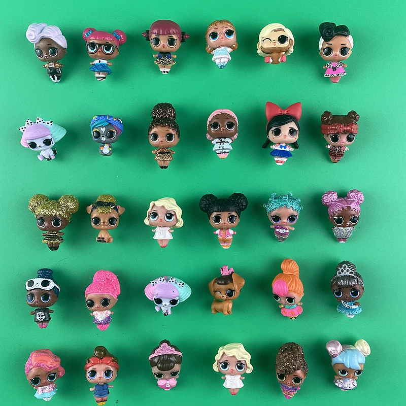 6 unids/set 2cm para Lols mini muñecas hermanas grandes regalos de cumpleaños para niños gran oferta