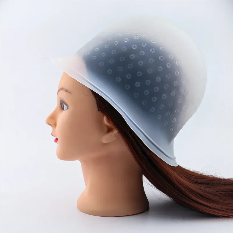 Reusable Dyeing Cap Bonnet Pour Meches Coiffure Coloration Cheveux De