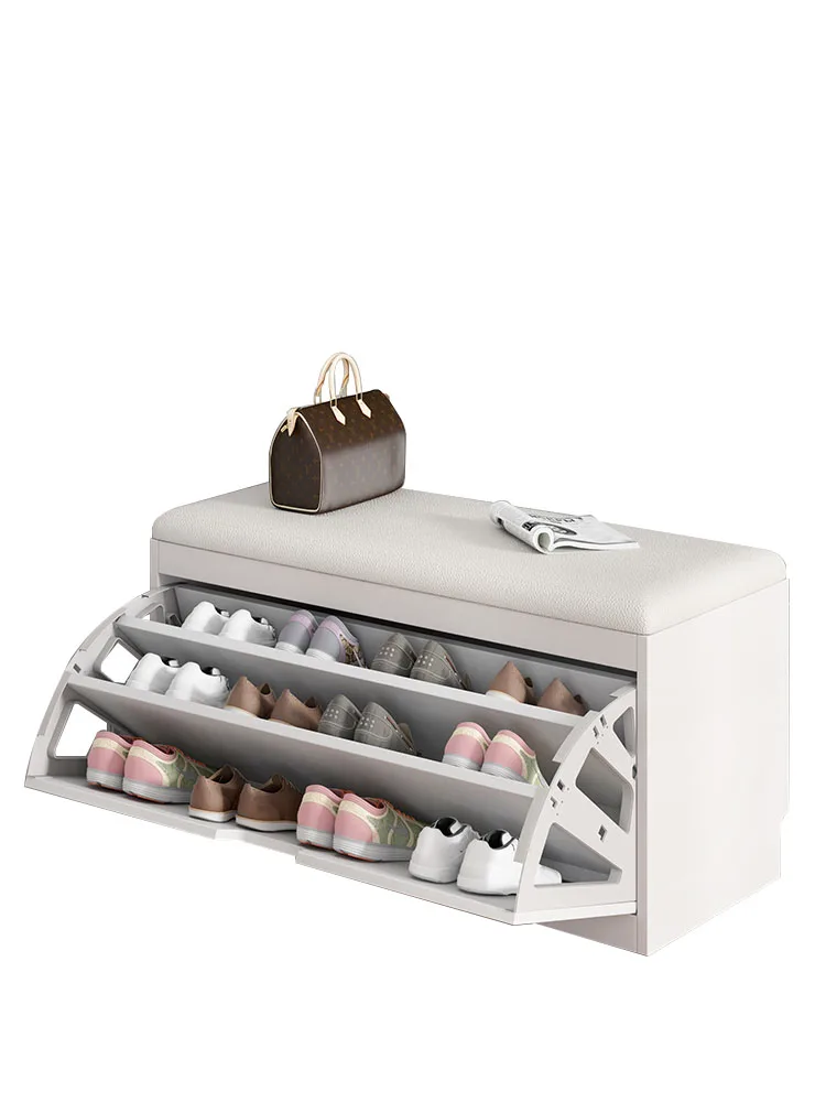

Shoe Cabinet At Home Stool, Integrated Storage Cabinet for Shoe Stool At Home, Simple Rack Storage Cabinet