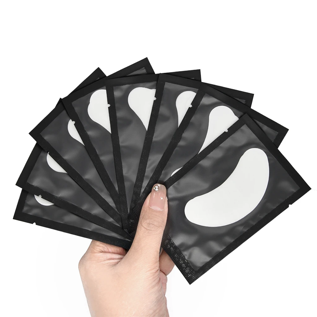 200/400PCS Großhandel Wimpern Pads für Wimpern Verlängerung Hydrogel Gel Eyepads pfropfen wimpern aufkleber wimpern patches Werkzeuge – Detail 6