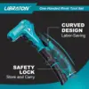 Libraton Rivet Gun Kit for Metalworking, One-Handed Professional Hand Riveter, Manual Riveting Tool with 200 Rivets for Metal 2