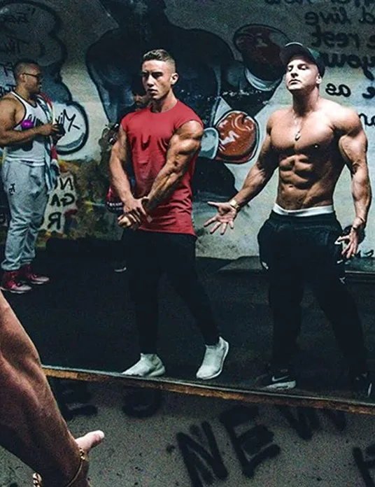 Summer New T-shirt Bodybuilding Muscle Tank Men's O-neck Solid Color Casual Sports Sleeveless Shirt Male Workout Fitness Tops