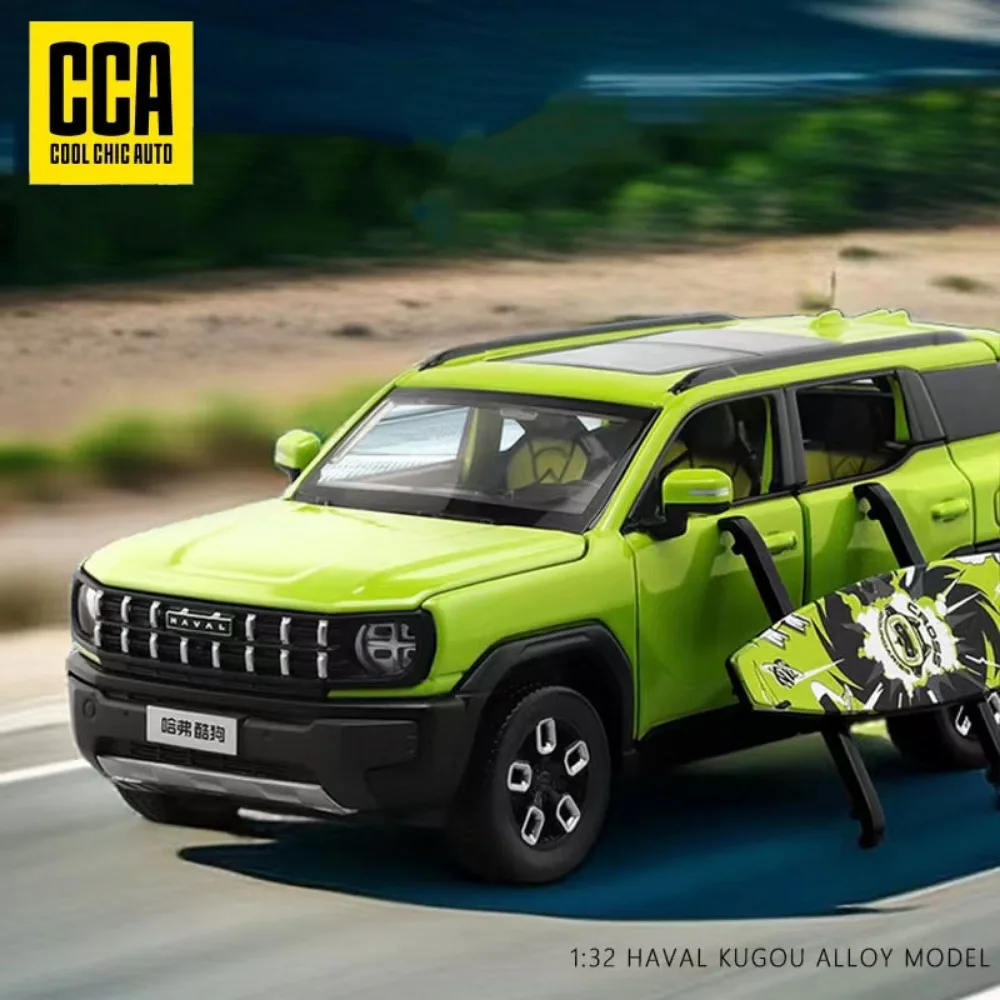 

1:32 Scale Haval Kugou Great Wall Motor SUV Alloy Car Model Toys Diecast Sound Light Muscle Car Vehicles for Kid Gift Collection
