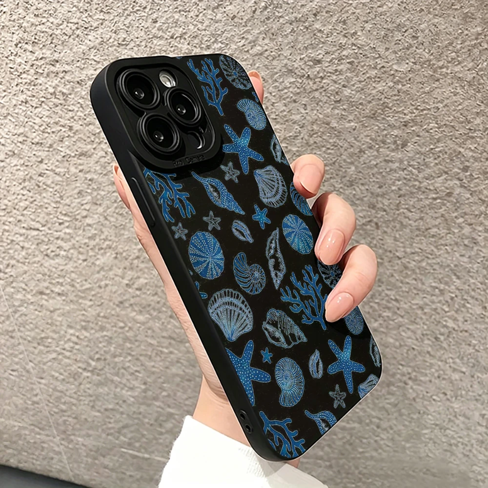 Ocean Shells and Starfish Phone Case Cover