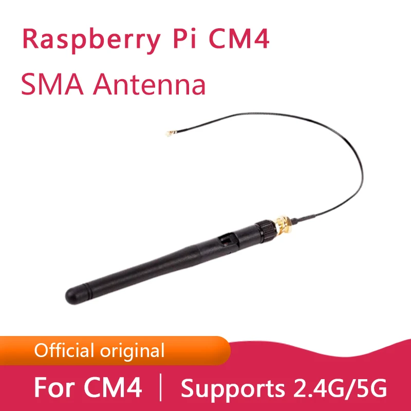 

Официальный комплект антенн Raspberry Pi CM4, сертифицированный для использования с компьютерным модулем Raspberry Pi 4