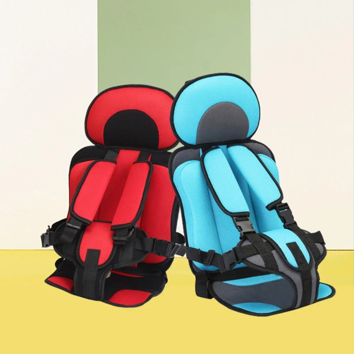 Kids Safe Chair Mat Children Chairs Updated Version Thickening Sponge Baby Stroller Cushion Accesso September to 12 years old