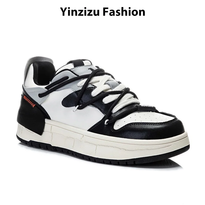 

Fashion Women Sneakers 2023 Increase Height Platform Shoes Split Leather Mixed Colors Casual Shoes Woman