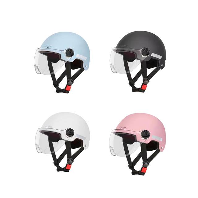 Motorcycle Helmet Comfortable Removable Lining Lightweight Half Face Helmet