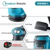 5 Inch Electric Sander Polisher 3Gears Cordless Handheld Rechargeable Orbital Wood Metal Polishing Machine For Makita 18VBattery 4