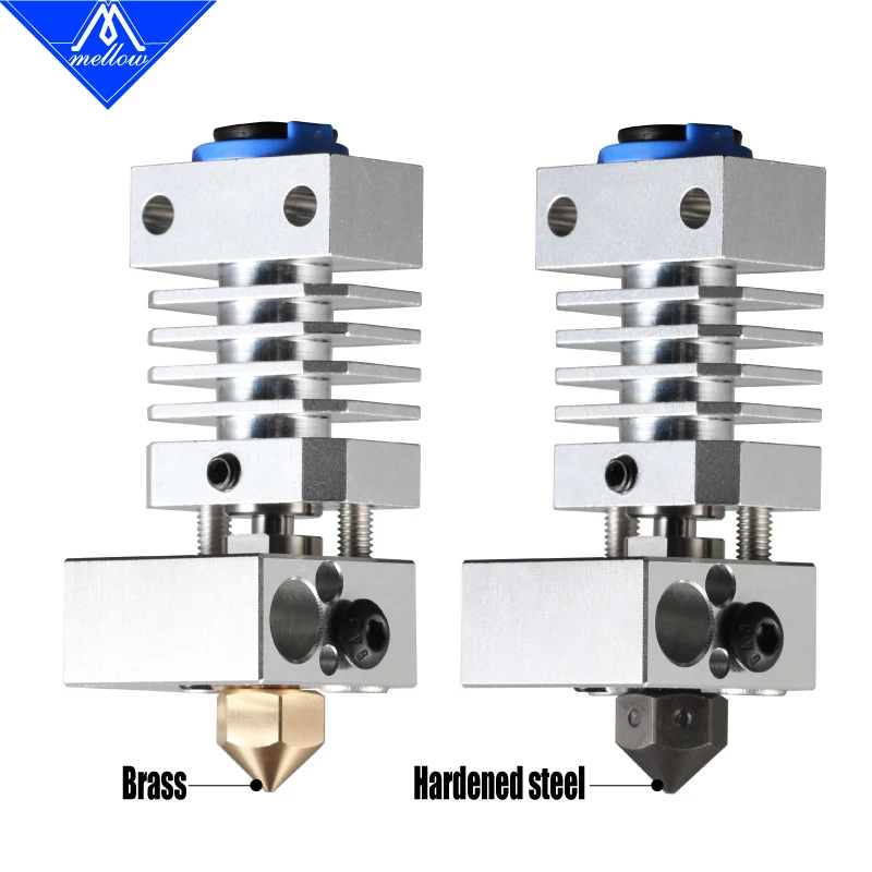 Mellow-all Metal Hotend Extrusora Kit Titânio Flexível Heat Break para Creality Cr10 Cr-10s Impressora 3d Micro Suíça Atualização Cr10 - Imagem 6