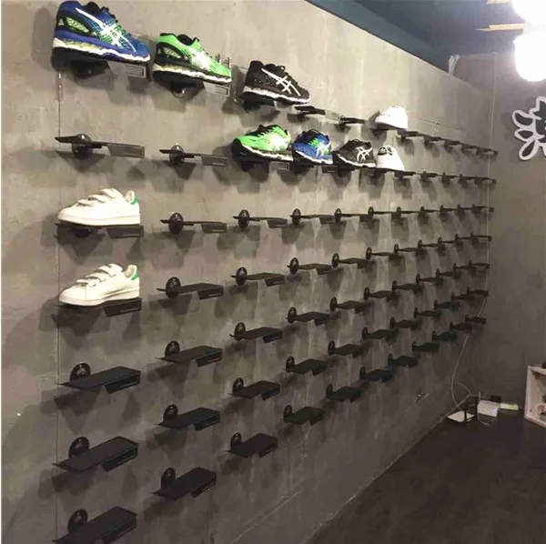 Nike Retail Shoe Wall Display Wall Mount Shoes Display Rack