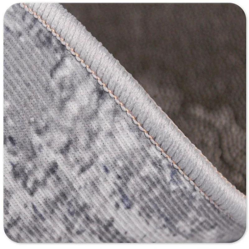 Light Luxury Carpets for Living Room Large Area Lounge Carpet Minimalist Bedroom Decor Gray Rug Home Soft Washable Floor Mat 6