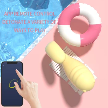 MY9COLORS Couple Vibrator APP Remote Control Wearable Panty Vibrator For Woman New Adult Sexy Toys Wireless Double Heads Vibe 4