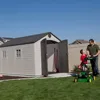 6402 Outdoor Storage Shed, 8 by 12.5 Feet; 2 windows 6