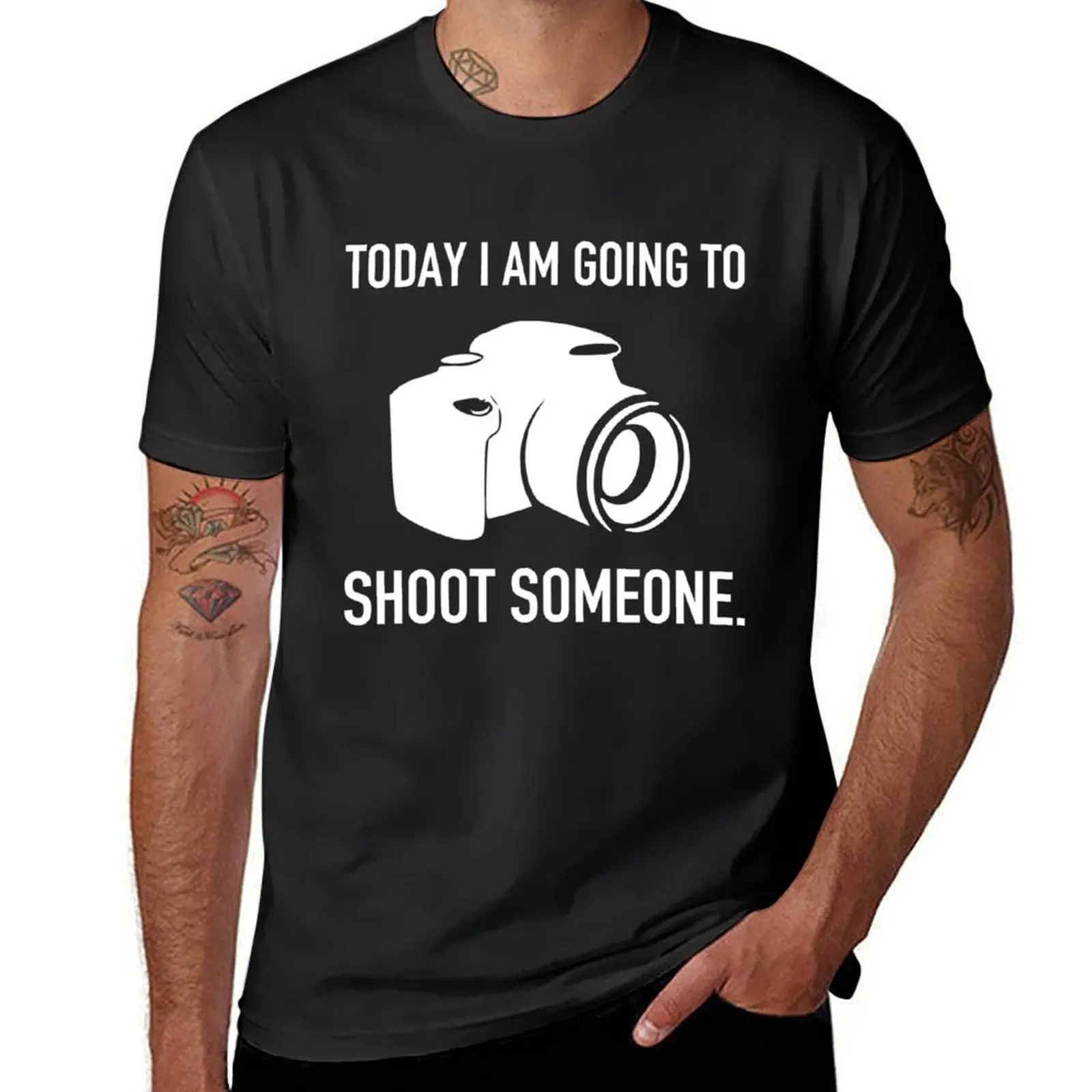 TODAY I AM GOING TO SHOOT SOMEONE T-Shirt quick-drying sublime vintage heavyweight t shirts for men
