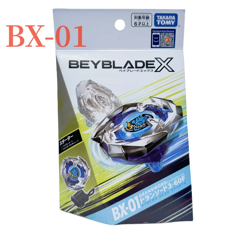 Original Takara Tomy Beyblade X BX-01 Starter Dran Sword 3-60F BX-02 BX-03 BX-04 BX-25 BX-05 BX-24 BX-23 BX-14 BX-15 BX-16 BX-18