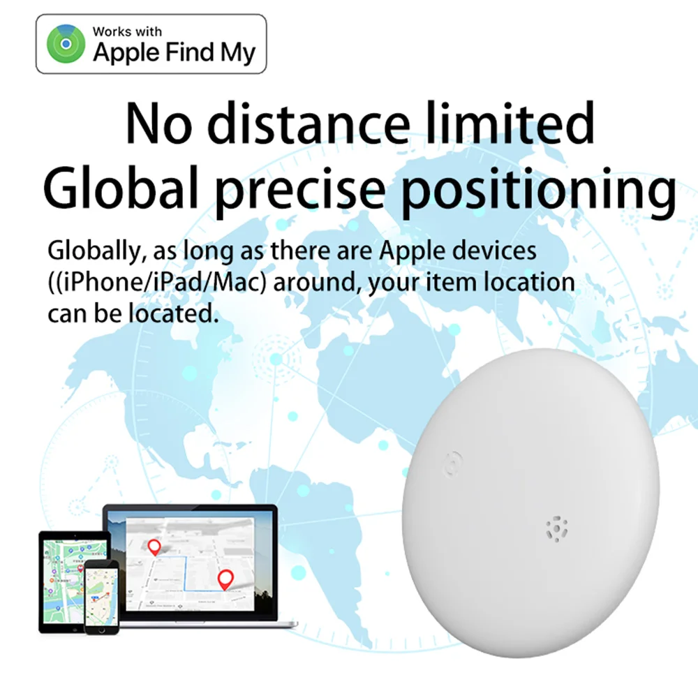 Gps Tracker Bluetooth Tracker Gps Locator Bluetooth Gps Tracker Key Finder Anti Lost Tracker Bluetooth Finder GPS Tracker Smart Bluetooth airtag locator Work with Apple Find My APP ITag Anti Lost Reminder Device Car Key Pet Kid Finder