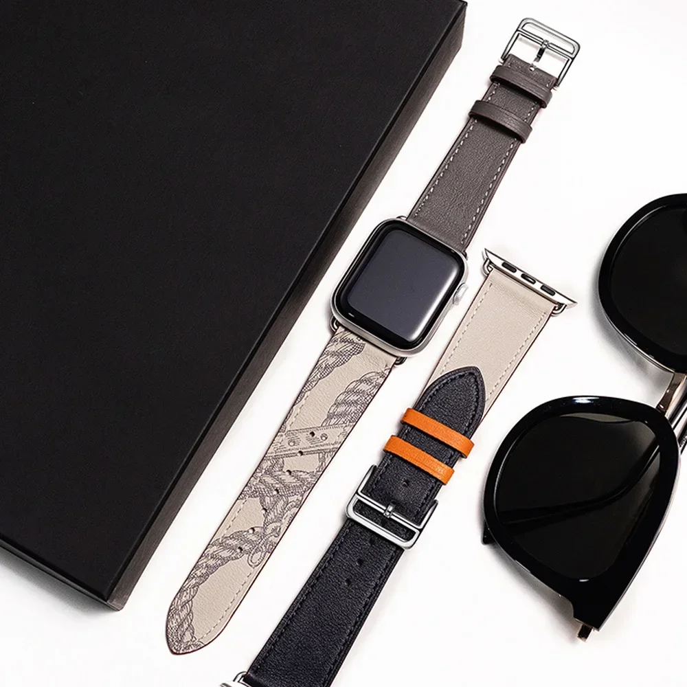 Premium Sport Leather Watch Straps - Versatile and Stylish Design