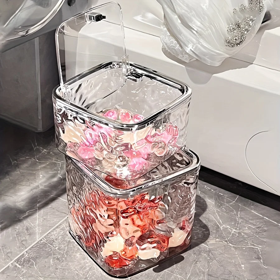 Clear Laundry Pod Storage Organizer - Detergent Dispenser & Laundry Room Solution