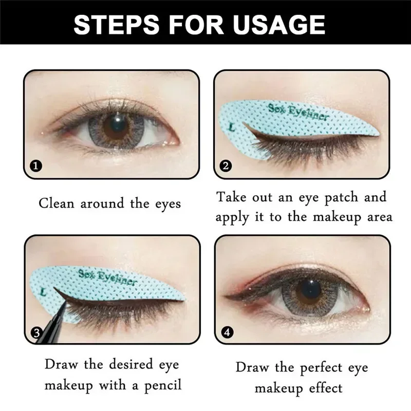 Makeup tools eyeliner stencil tool eye makeup tools makeup template makeup sticker pieces card cat eyebrow stencil tools new eyeliner sticker eye eye shadow Maquiagem