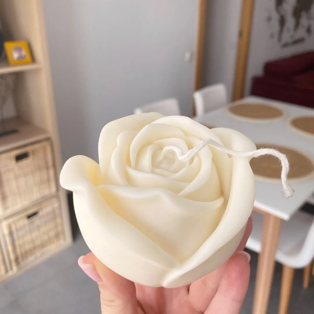Rose Bouquet Candle Mold Silicone Valentine's Day Candle Mold