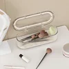 Creative Makeup Storage Box Dustproof and High-end Dressing Table Organizer Box for Home Cotton Make-up Brush 3