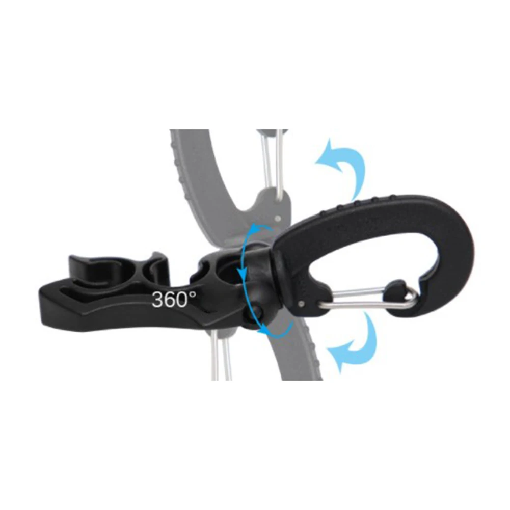 1PC Nylon Scuba Diving Double Hose Holder With Clip BCD Regulator And Console Accessories 10x10/6mm Clip Can Rotates And Folds lightweight scuba diving regulator bcd hose holder with clip portable snorkeling regulator retainer buckle hook diving clip