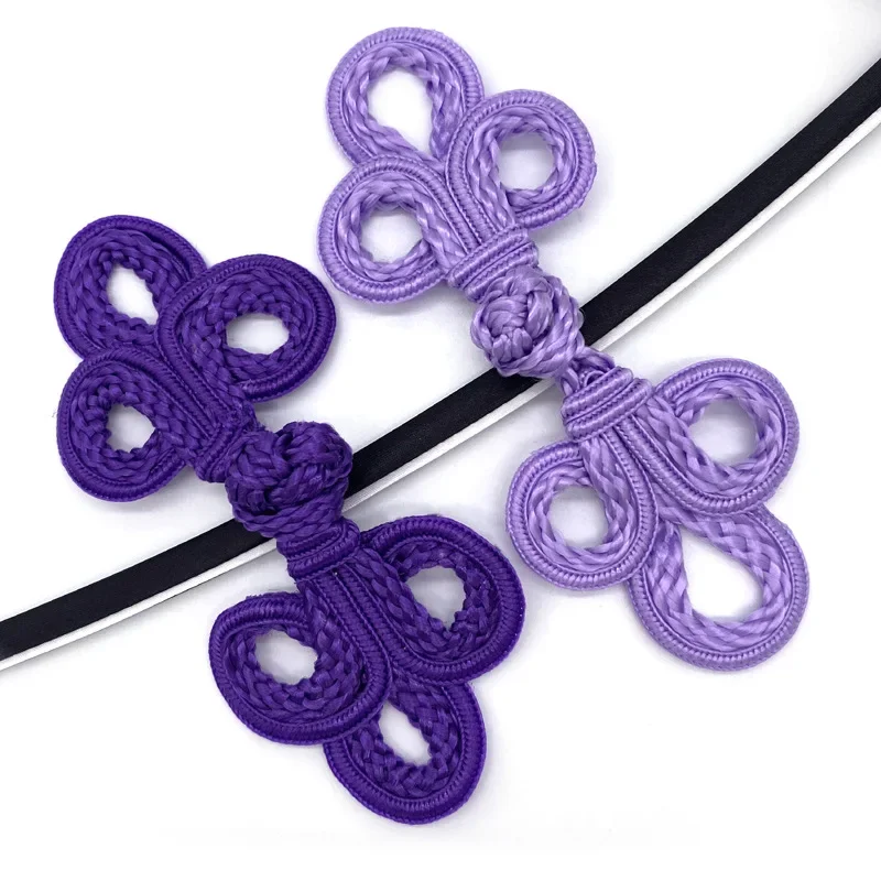 10 Pairs Chinese Frog Closures Buttons Knot Fastener for Cheongsam Tang Suit Traditional Handcraft Decor 6