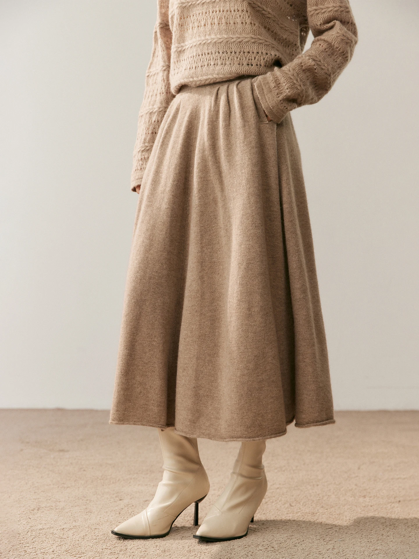 Cashmere Skirt Styling 13