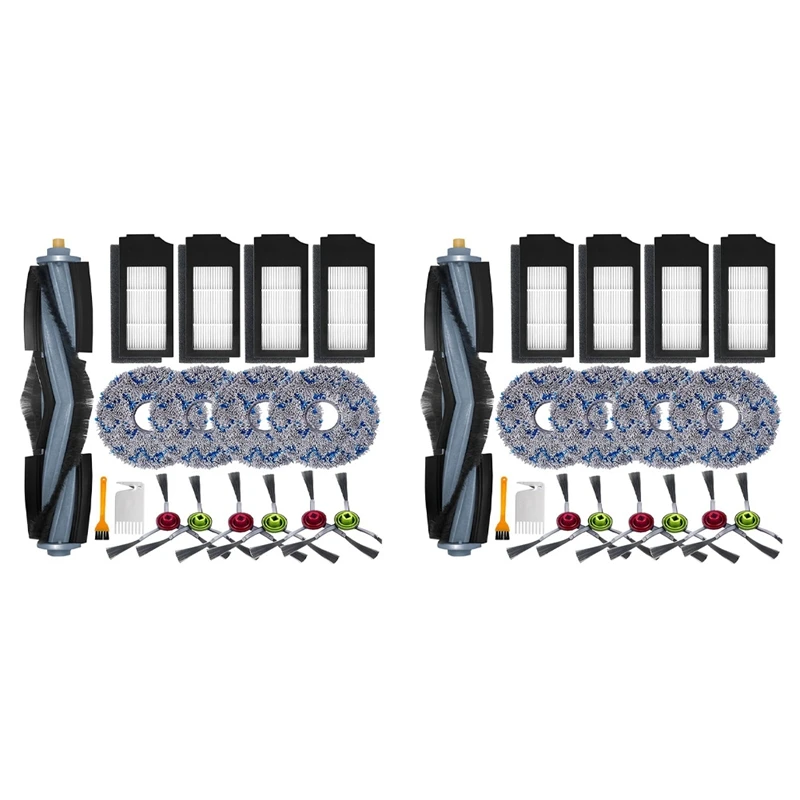 

Promotion!34X Accessories Kit For Ecovacs Deebot X1 Omni Replacement Parts For Ecovacs Deebot X1 Turbo Vacuum Cleaner